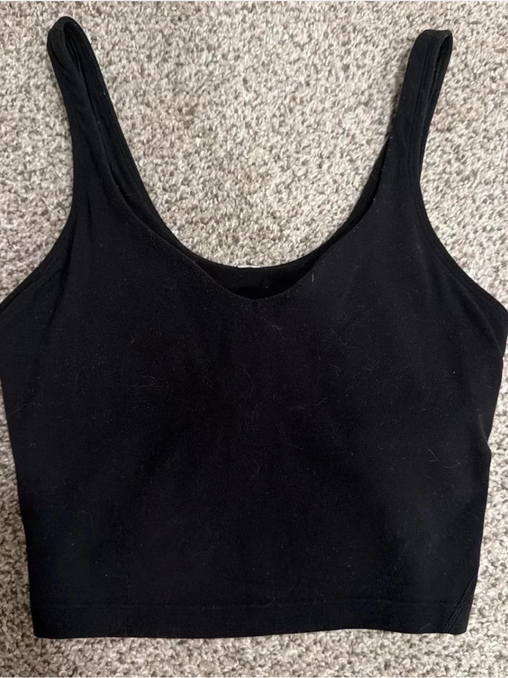 Black Lululemon align tank